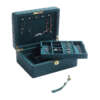 portable PU leather jewelry packing box for earrings and studs view 2
