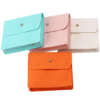 Luxury jewelry packaging pouch with custom logo option