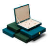 PU leather treasure chest jewelry storage box for necklace ring bracelet view 1