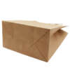 biodegradable plain brown kraft grocery paper bag without handles view 6