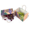 brown wet strength ventilated paper bag for fruit produce view 4