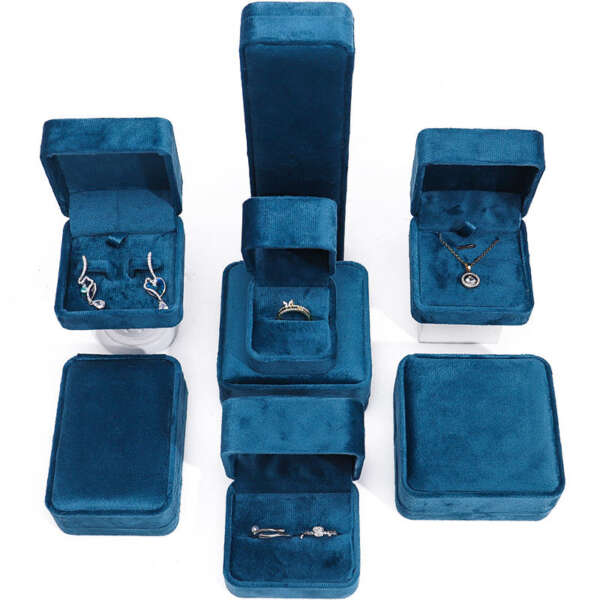 luxury gift jewelry packaging box for bracelet necklace ring cufflinks earrings - retail display