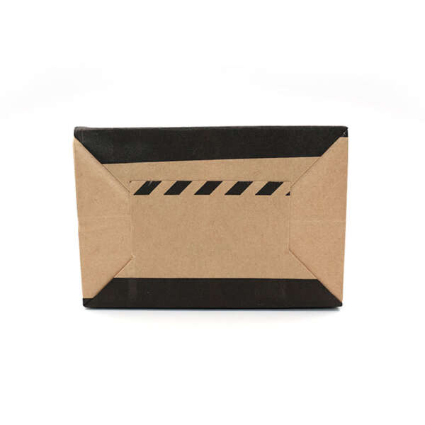Wholesale brown SOS kraft chips snack coffee bag for custom paper packaging orders