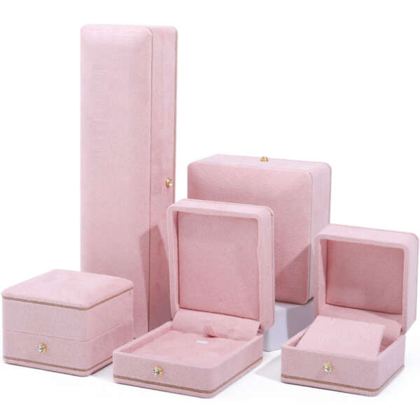 luxury custom logo jewelry packaging box for bracelet necklace ring - custom logo option