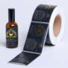 Premium bottle label printing
