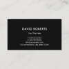 luxury black paper gold edge gold foil business cards custom logo option