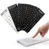 Shortcut key label sticker sheet