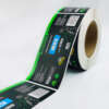 Custom roll labels for food jars and cans