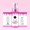 Custom logo stickers for beauty product bottles