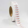 Removable clothing tag stickers