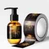Waterproof BOPP hair oil bottle label