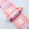 Gilding oil bottle label samples