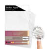 Inkjet laser printable labels