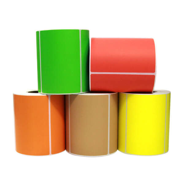 Self adhesive thermal stickers