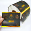Waterproof bottle sticker labels
