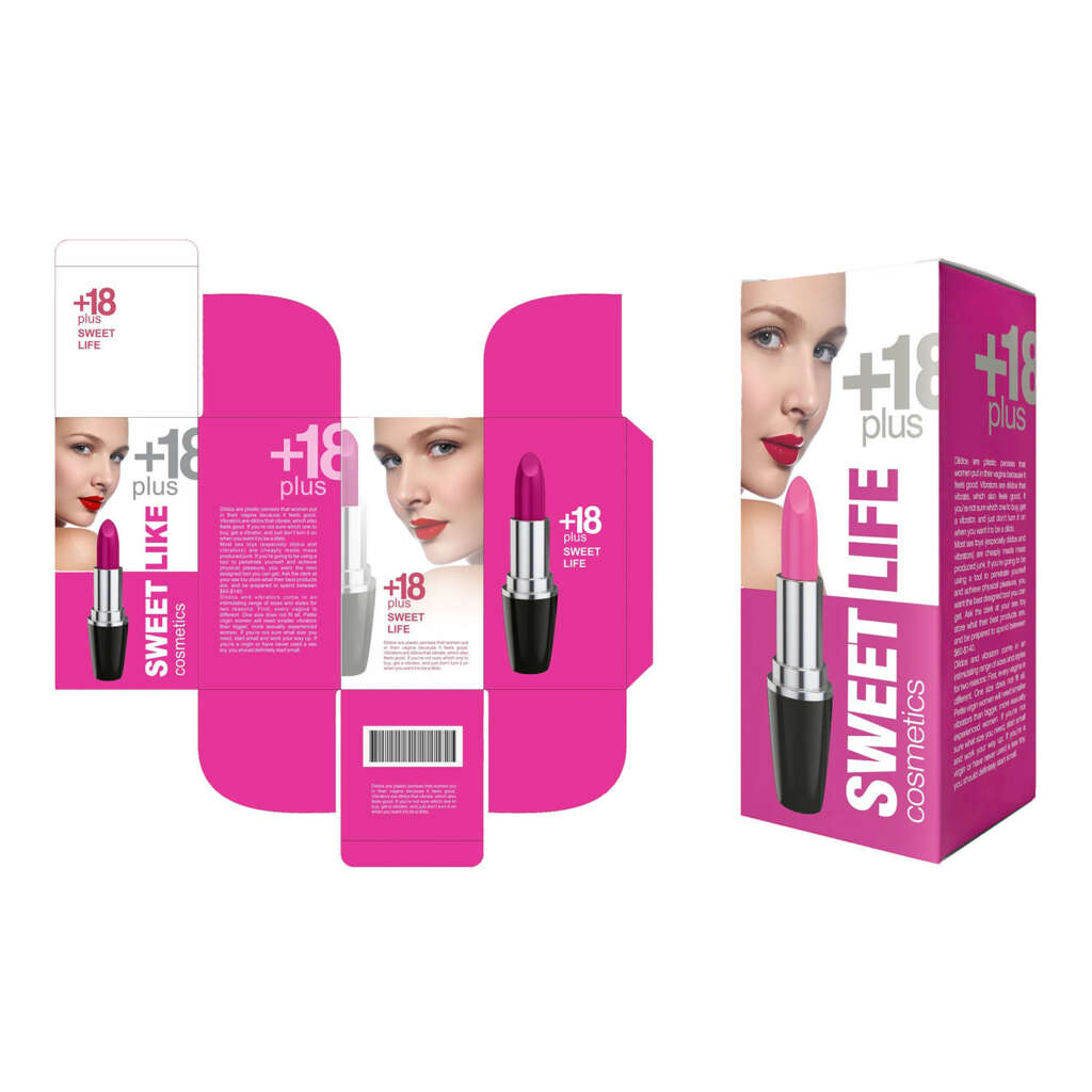 Mini cosmetic package boxes