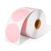 Custom color thermal labels
