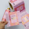 Gold foil logo bottle labels