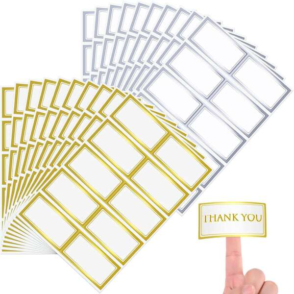 Food container sticker labels for pantry organization