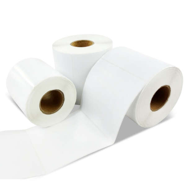 Matte adhesive sticker roll for inkjet label printers