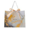 white luxury jewelry clothing gift paper bag with custom logo view 1