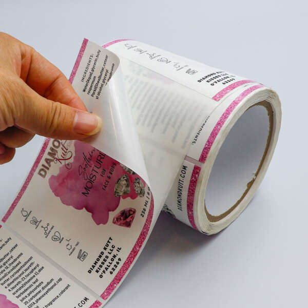PVC BOPP vinyl sticker rolls
