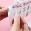 Waterproof transparent vinyl sticker sheet for decoration