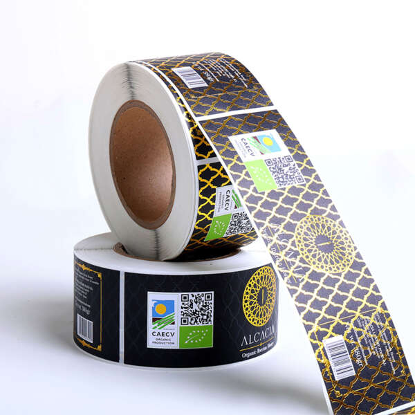 Flexographic label printing for custom bottle stickers