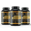 Custom health product bottle sticker with spot UV