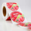 Custom printed logo stickers