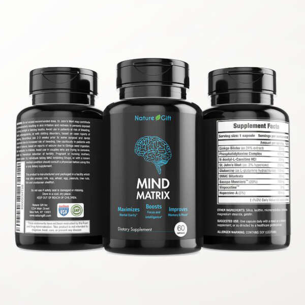 Custom health care product bottle sticker