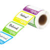Waterproof identification stickers