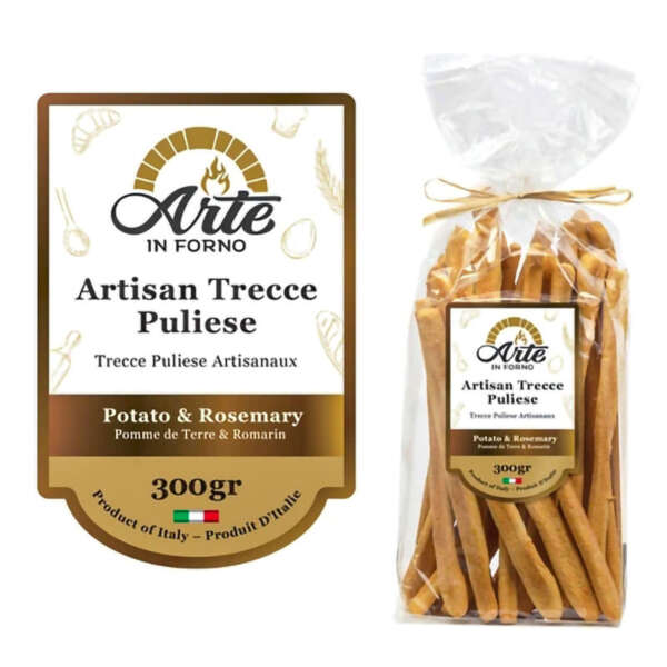 Self-adhesive vinyl labels for snack packaging