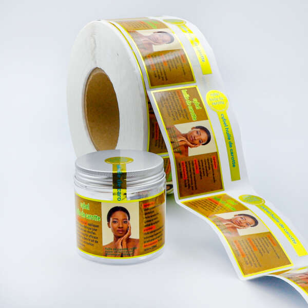 Private label skincare stickers