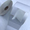 Double layer adhesive roll labels with thermal transfer printing