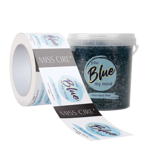 Waterproof holographic label for gummies packaging