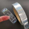 Transparent bottle label printing