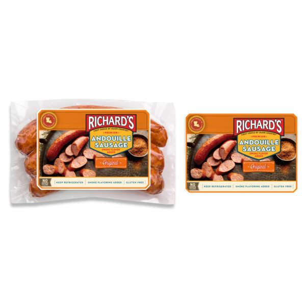 Custom waterproof meat product sticker labels