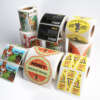 Custom frozen meat labels for supermarket packaging