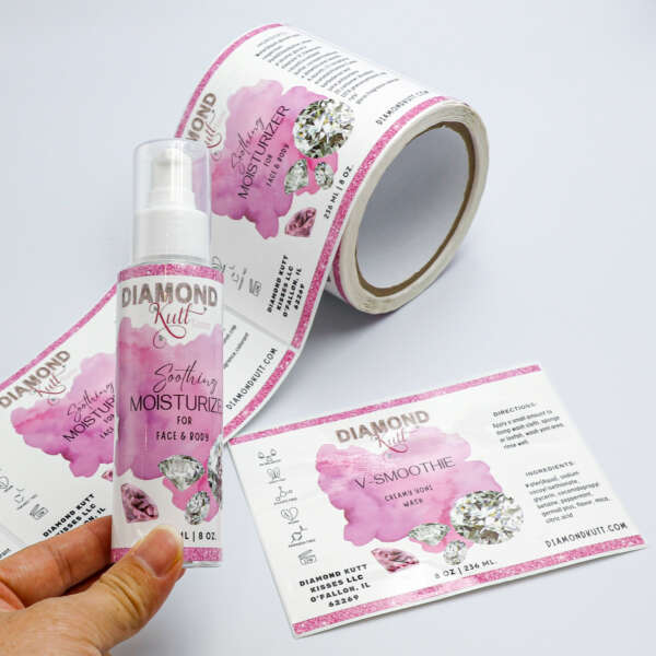 Custom brand label maker samples