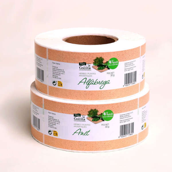 Custom pizza box food brand package stickers