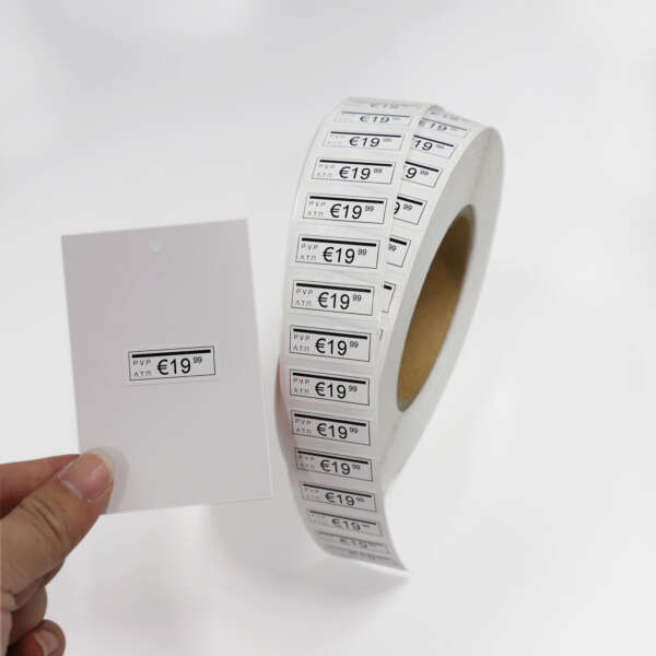 Wholesale peel-off piggyback labels