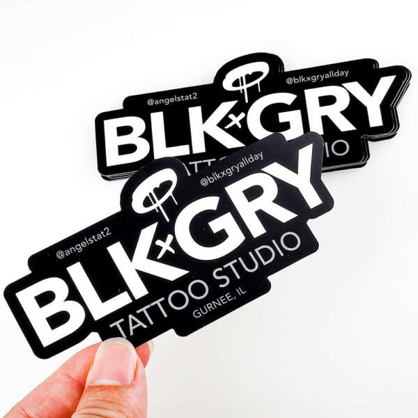 Personalized business logo stickers