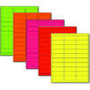A4 colored sticker paper
