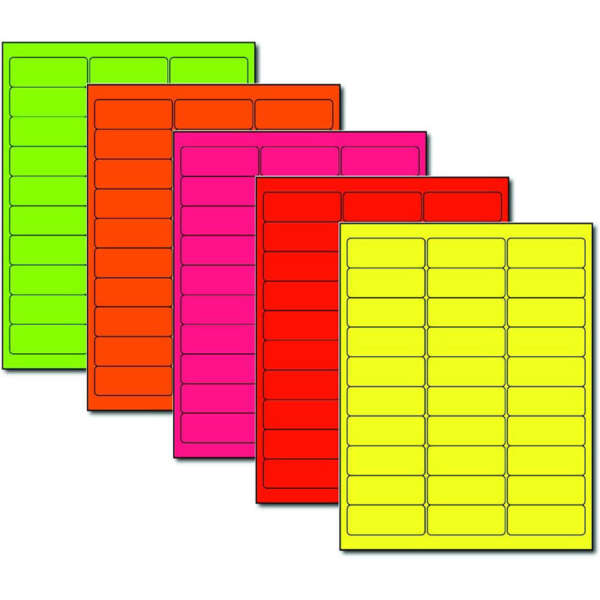 A4 colored sticker paper