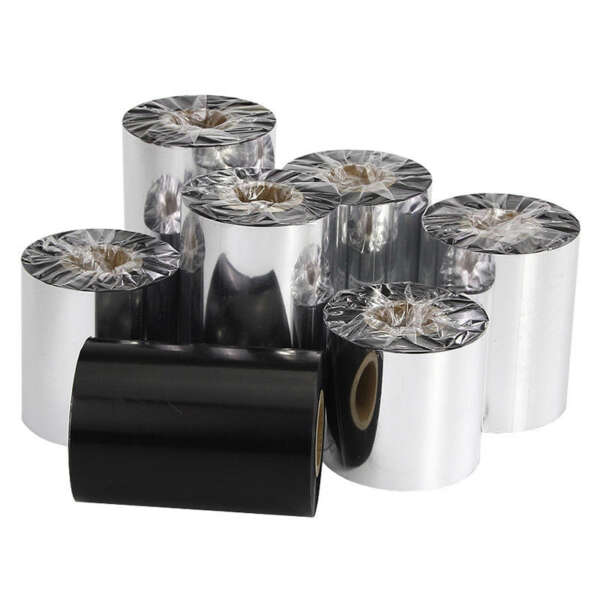 60mm 300m wax resin thermal transfer ribbon for label printing front view