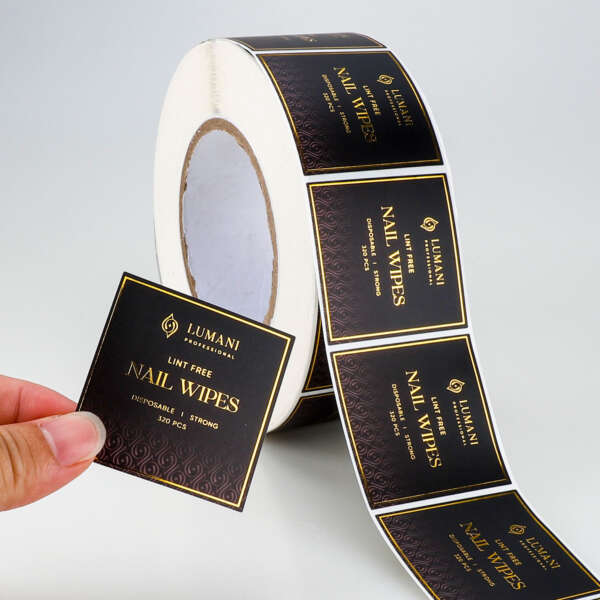 Waterproof custom etiquette labels