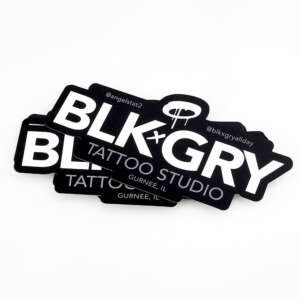 Waterproof PVC die cut stickers
