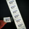 37x21mm garment piggyback stickers