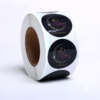 Private label round stickers for personalized product packaging
